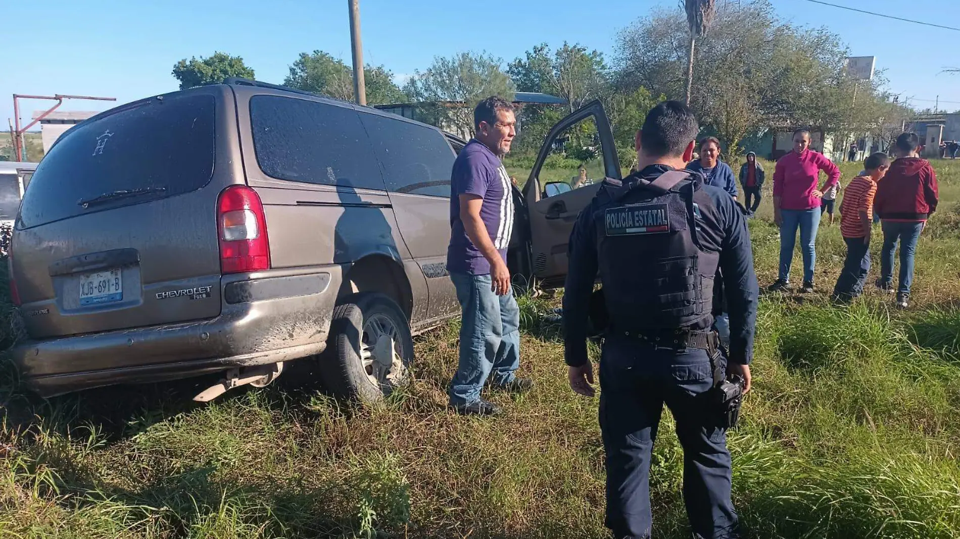 Accidente en carretera de Tamaulipas deja a menor lesionado 